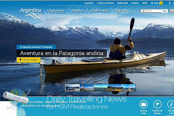 -La página web con la que Argentina se muestra turísticamente al mundo-