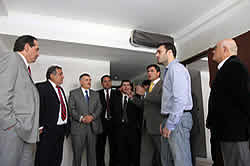 -El gobernador de Tucumán se interiorizó sobre el proceso de construcción del hotel Howard Johnson -