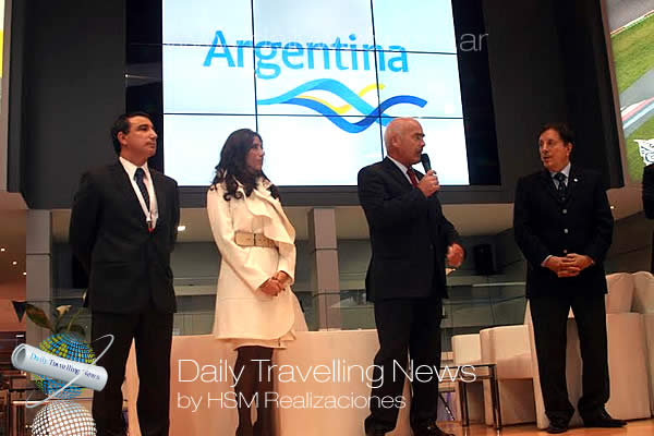 -Meyer encabez la comitiva argentina en la feria de turismo ms importante del mundo.-