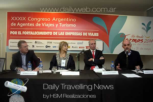 -Talleres y conferencias furante el XL Congreso de Agentes de Viajes en Termas de RIo Hondo (2014)-