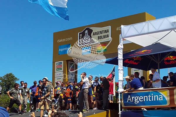 -La CAT presente en el cierre del Rally Dakar 2016 en Rosario-