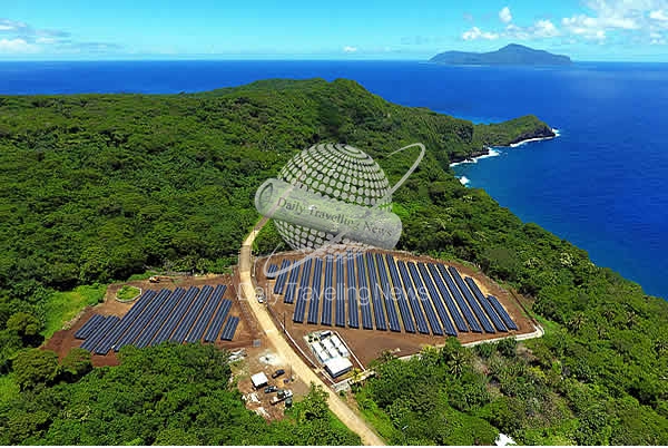 -Isla Taū  - Energa solar renovable-