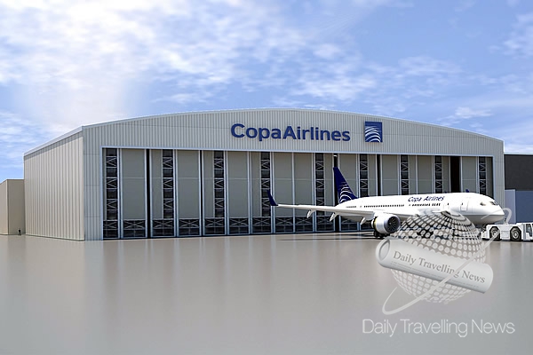 -Ilustración del nuevo hangar de mantenimiento de Copa Airlines en Panamá-