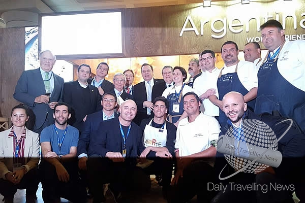 -Cocineros argentinos y directivos durante Madrid Fusión, 2017-