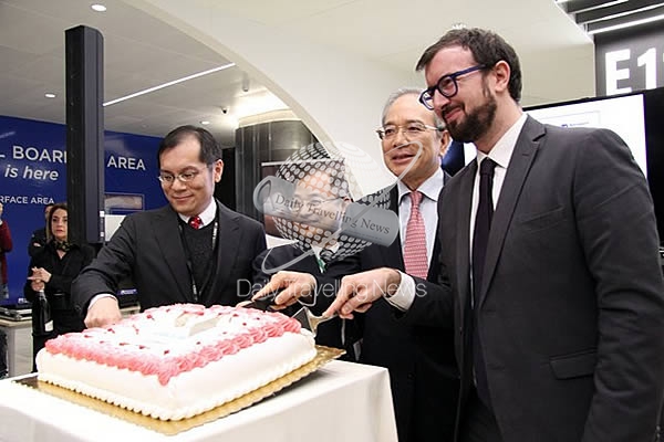-Taiwán: celebración del lanzamiento del avión A350-