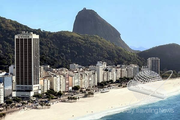 -Windsor Atlantica Hotel on Copacabana Beach in Rio de Janeiro, Brazil-