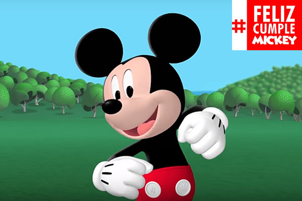  Mickey Mouse celebra su cumpleaños número