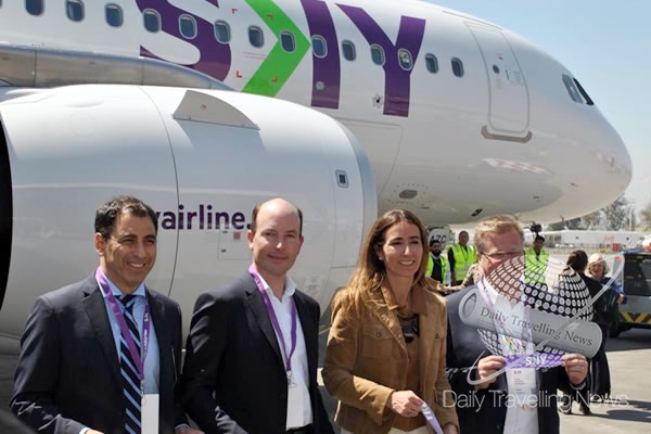 -Sky Airline presentó su nueva flota  A320neo -