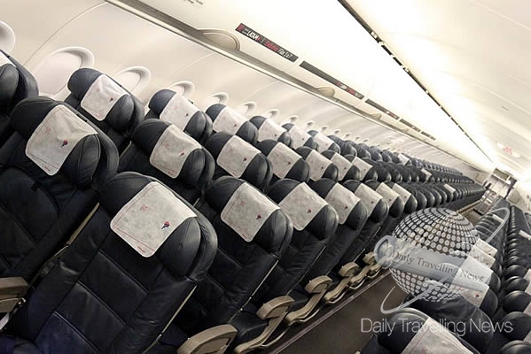-Nuevas cabinas de los Airbus 320 de LATAM Argentina-