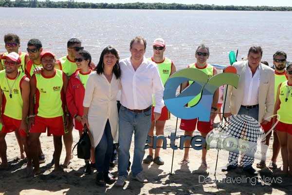 -Inauguracin de la temporada de playas en localidades de Entre Rios-