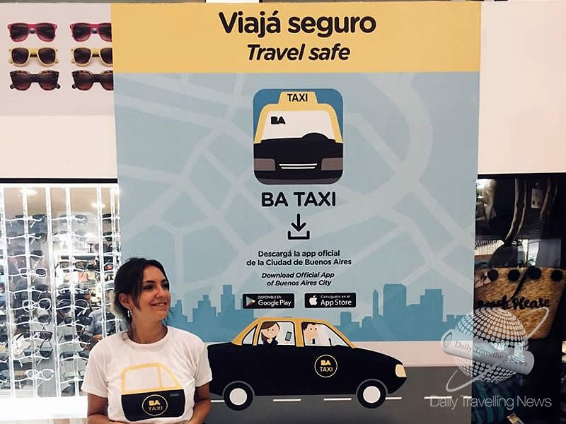 -BA Taxi llega a la Terminal de Cruceros Quinquela Martn en la Ciudad de Buenos Aires-