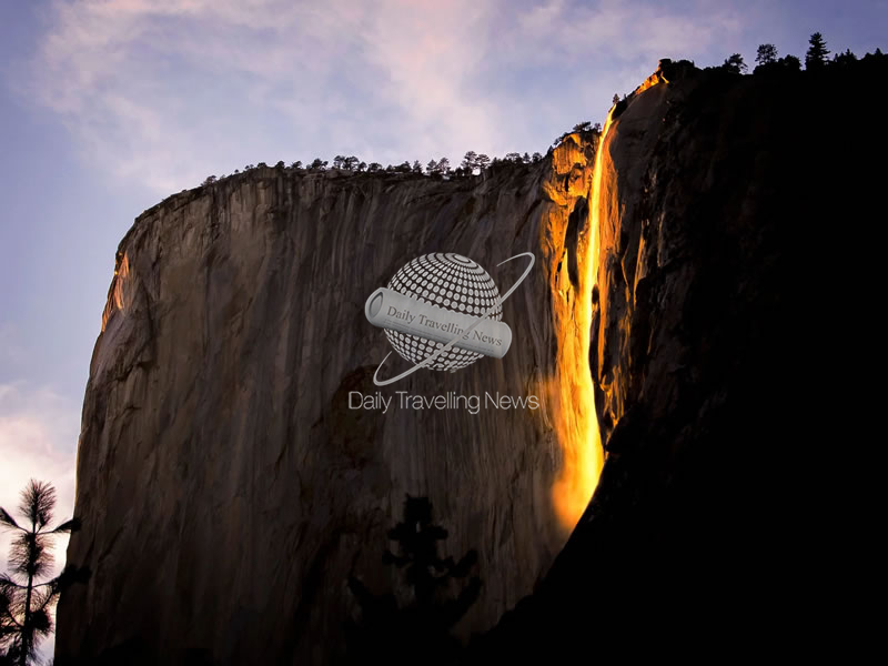 -La “Cascada de fuego” vuelve a sorprender en Yosemite Park-