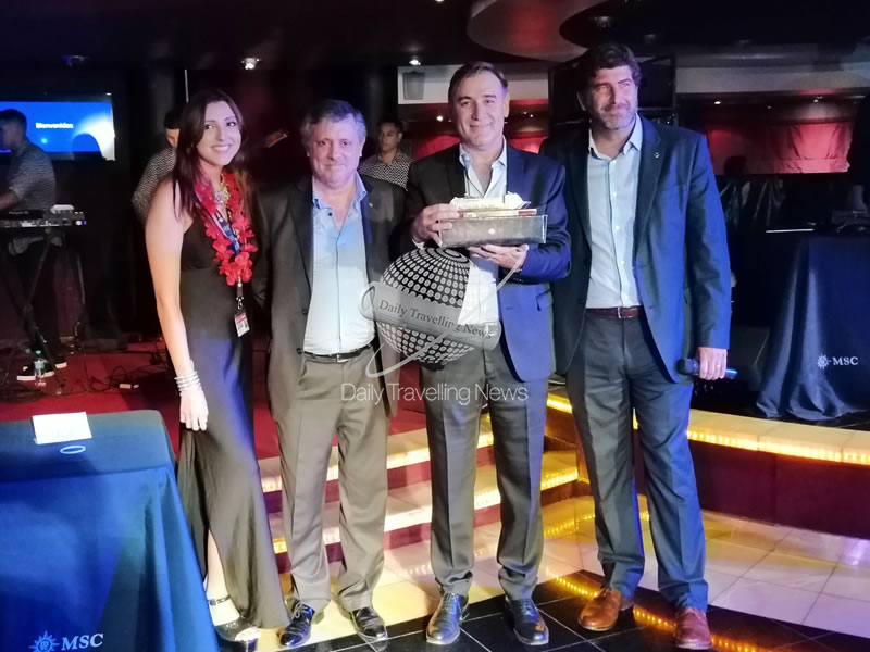 -Panamerica Cruise recibe el 1º Premio a mejor vendedor de la temporada-