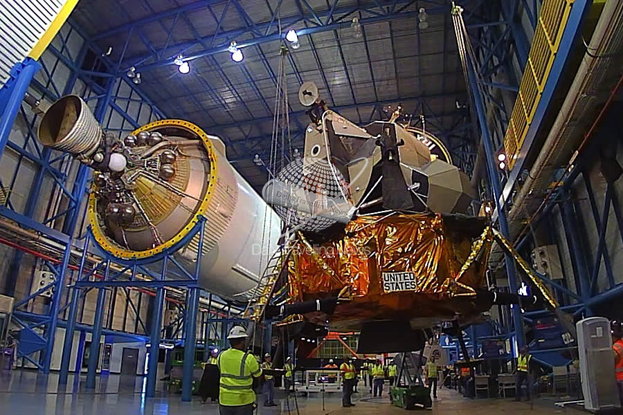 -El Módulo Lunar “aterrizó” en el Kennedy Space Center Visitor Complex-