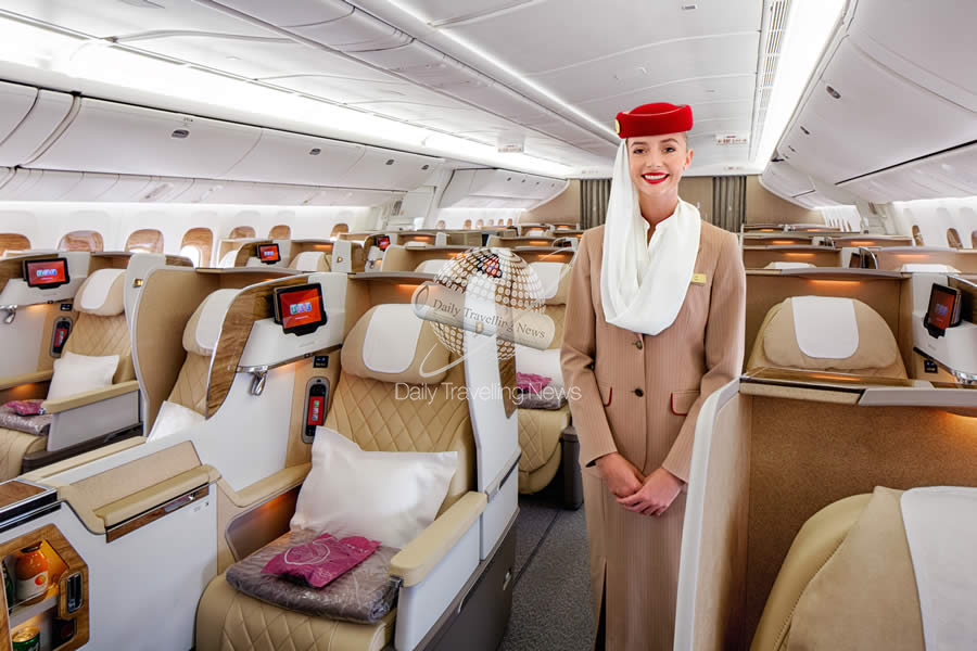 -Emirates trae a Buenos Aires su B777-200LR con nueva configuración-