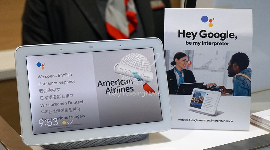 -American Airlines introduce la tecnología modo intérprete de Google Assistant-