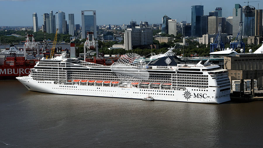 -MSC Cruceros celebra la llegada a Argentina del MSC World Cruise 2020-