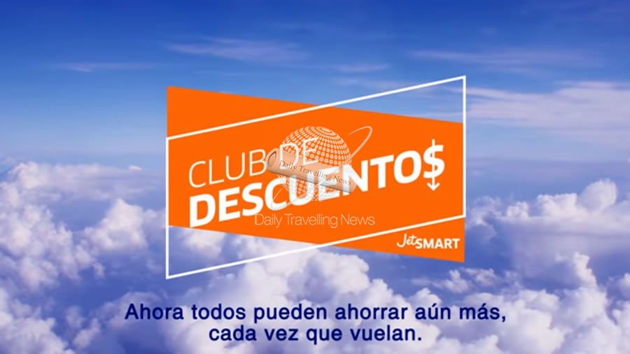 -JetSMART bonifica el ingreso a su Club de Descuentos-