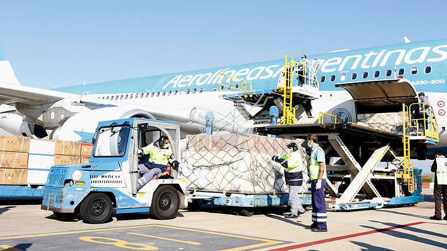-Aerolneas Argentinas anuncia Seos Nuevos Vuelos a China par transportar Material Sanitario-
