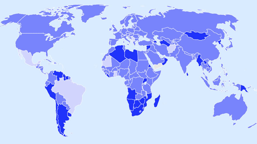 -IATA actualiza mapa interactivo sobre regulaciones de viaje-