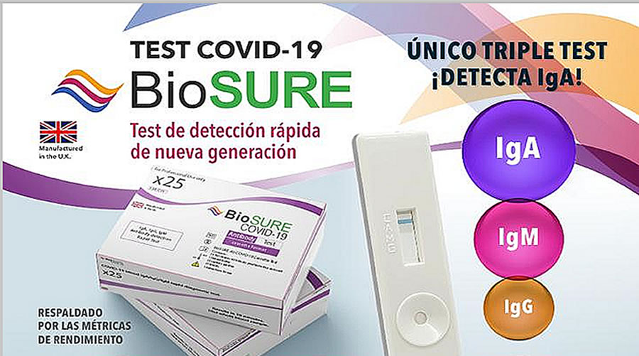-Nuevo Test Rpido Biosure - Una nueva generacin de test rpidos-