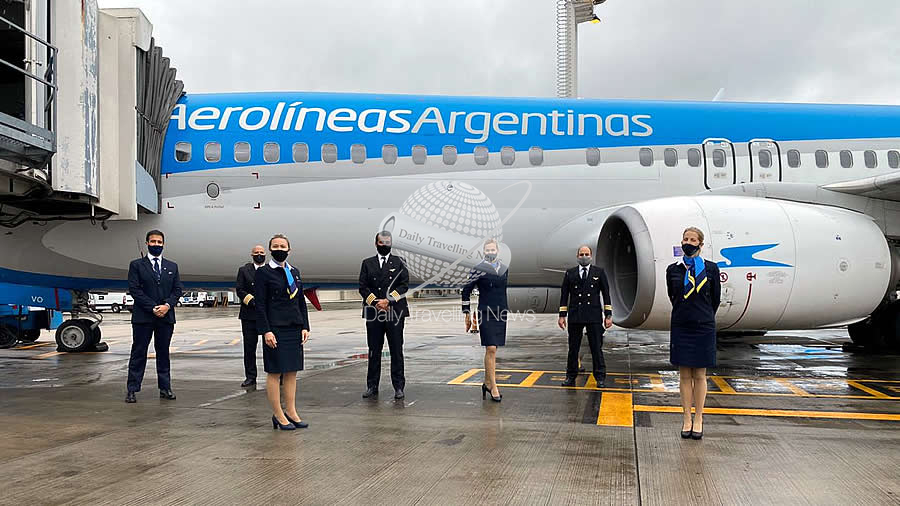 -Aerolíneas Argentinas dio inicio a la operación de Vuelos Regulares-
