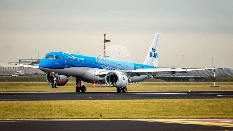 -El primer Embraer 195-E2 de KLM Cityhopper aterriza en Schiphol-