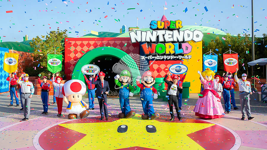 -Ya abri Super Nintendo World en Universal Studios Japan-