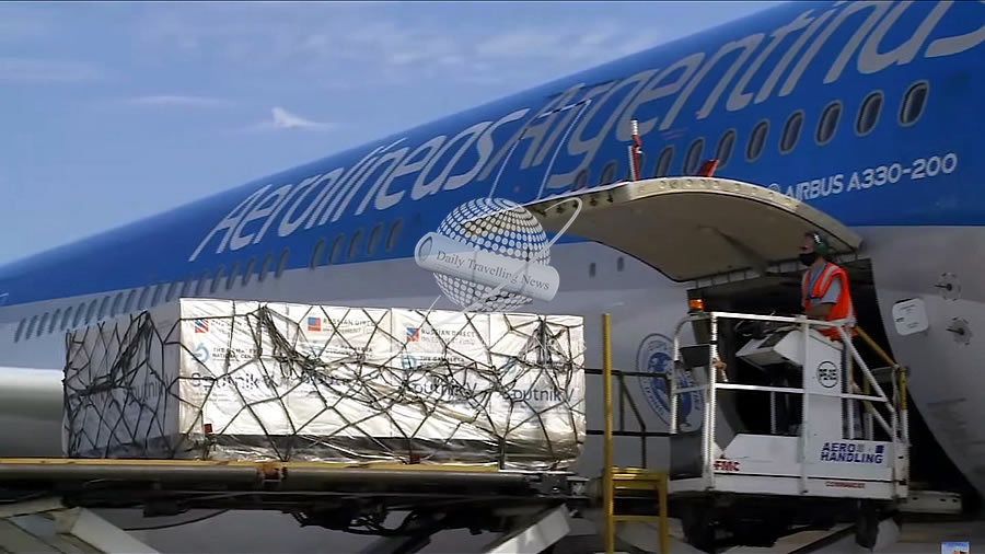 -Confirman el Octavo vuelo a Moscú de Aerolíneas Argentinas en busca de vacunas-
