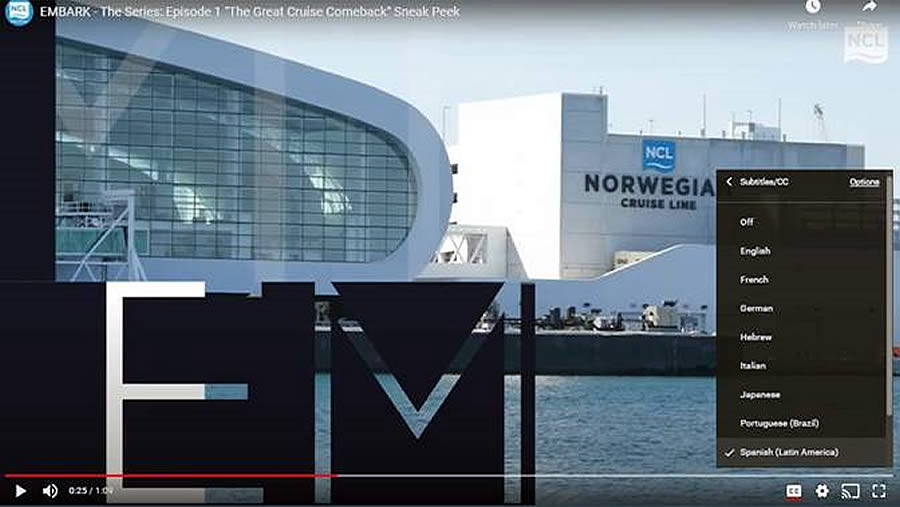 -Norwegian Cruise Line estrena la docuserie “Embark- The Series”-