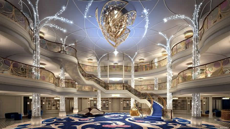 -Disney Cruise Line presenta un nuevo y deslumbrante concepto de diseño para Disney Wish-