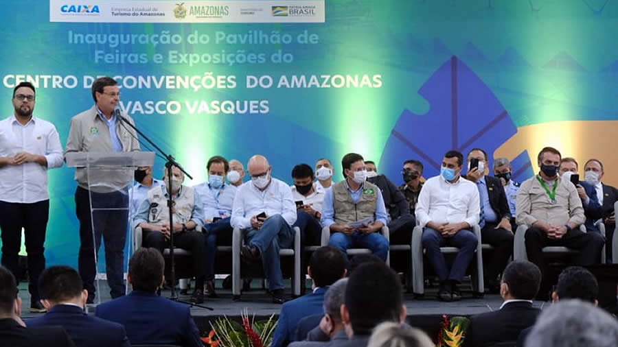 -Inauguraron el Centro de Convenciones de Manaos-