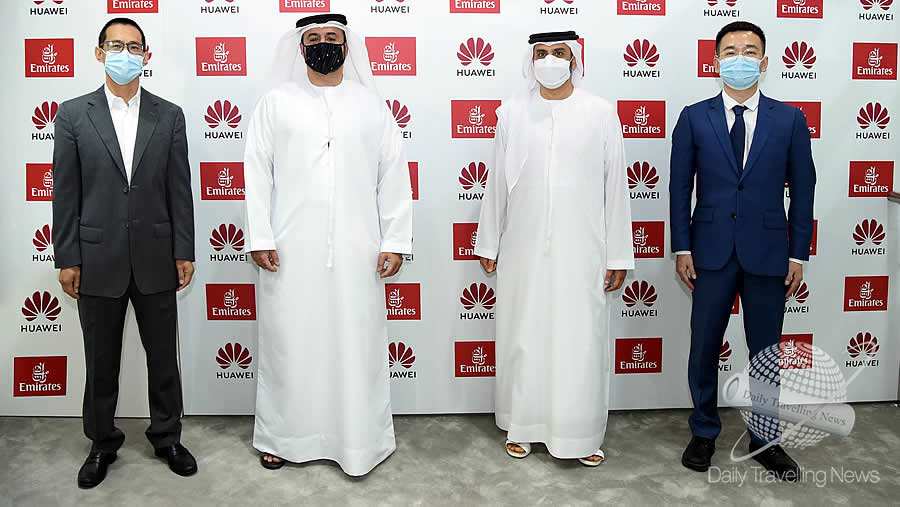 -Un acuerdo entre Emirates y Huawei proporciona mutuos beneficios-