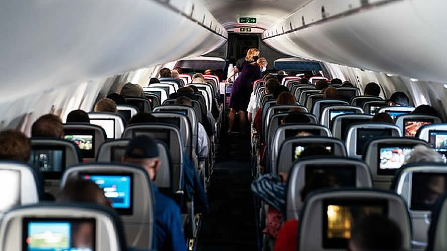 -Sanciones a pasajeros por desobedecer reglas a bordo de aerolíneas en USA-