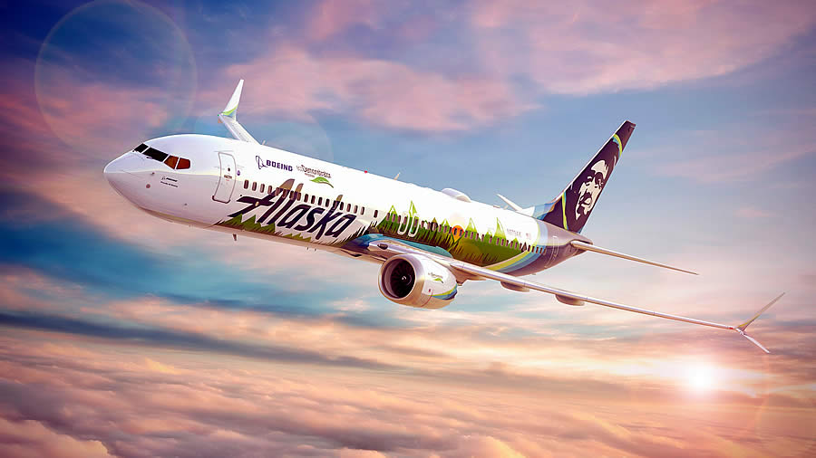 -Boeing y Alaska Airlines se asocian en el último programa Boeing ecoDemonstrator-
