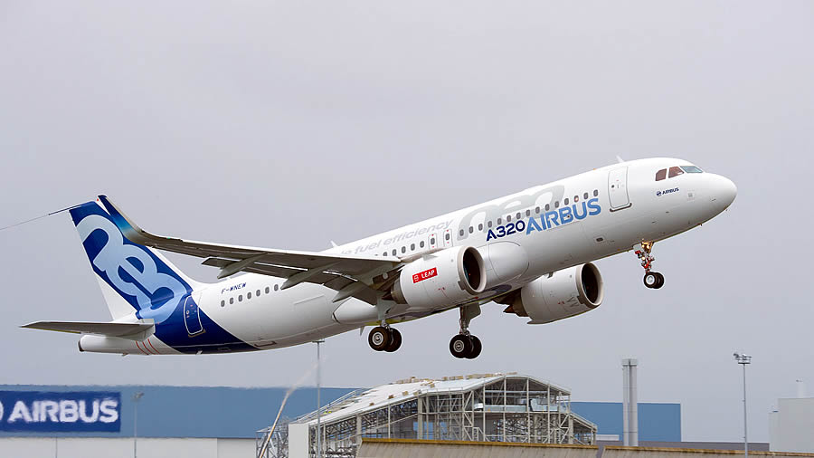 -Airbus participa en la medición emisiones utilizando combustible sostenible-