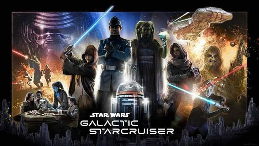 -Una mirada al póster de Star Wars: Galactic Starcruiser en Walt Disney World Resort-