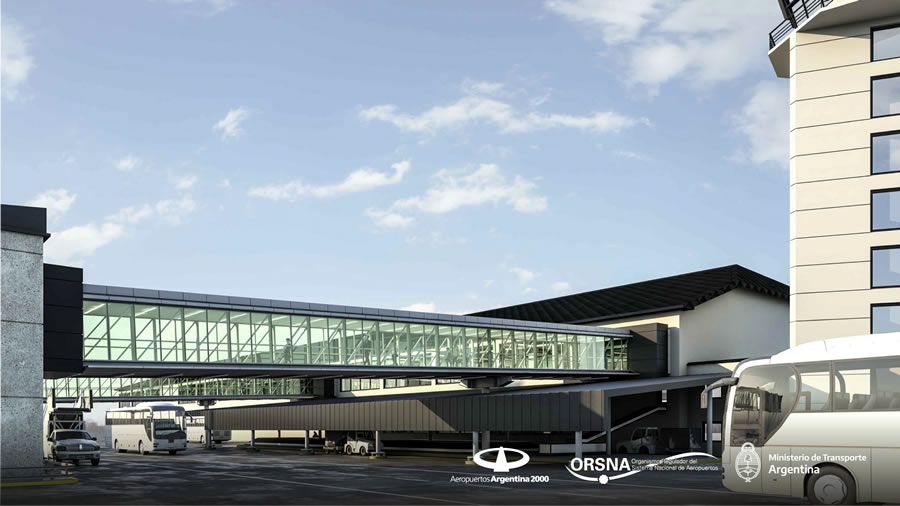 -El Aeropuerto de Bariloche sigue avanzando en su remodelación-