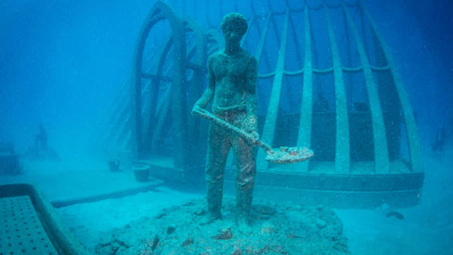 -Museum of Underwater Art Coral Greenhouse -