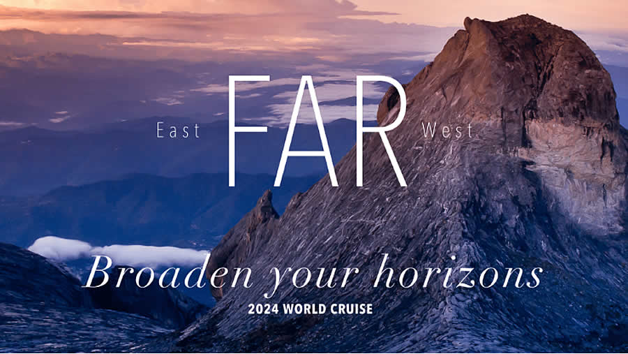 -Silversea abrió las ventas generales para su World Cruise 2024, Far East-West-