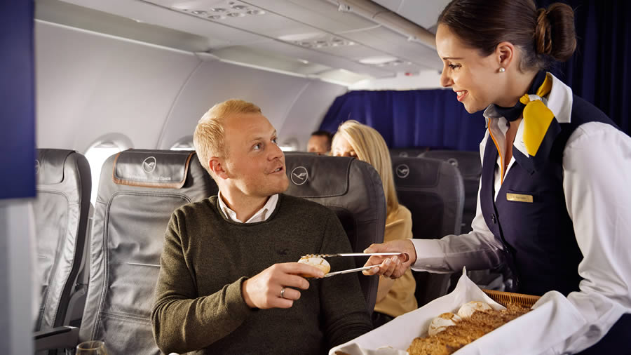 -Un nuevo enfoque en el catering a bordo de Lufthansa-