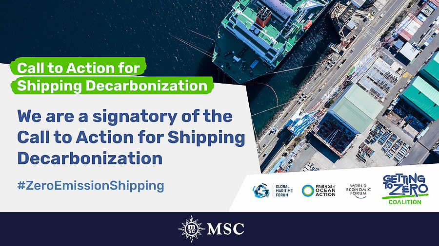 -MSC Cruceros asume el compromiso “Getting to Zero para el 2050-