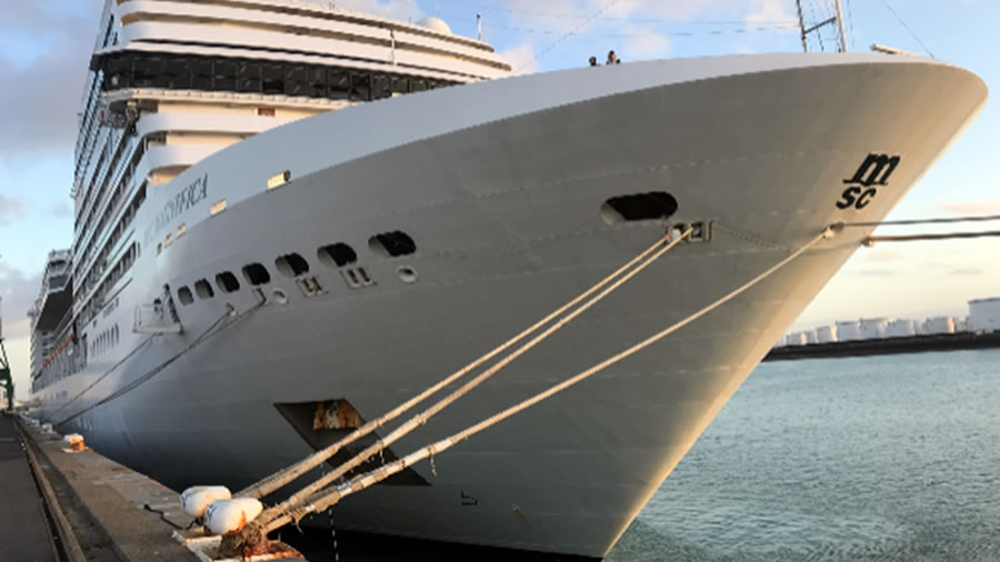 -MSC Cruceros lanza Perlas del Norte desde el puerto de Le Havre-