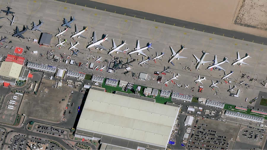 -Airbus obtuvo un pedido de 408 aviones durante el Dubai Airshow-