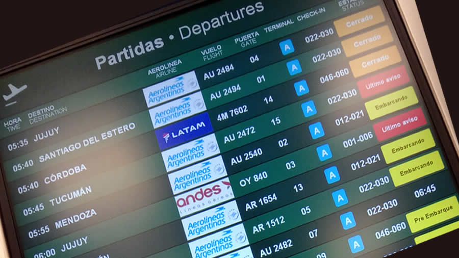 -Los vuelos de Aerolíneas Argentinas podrían sufrir alteraciones-
