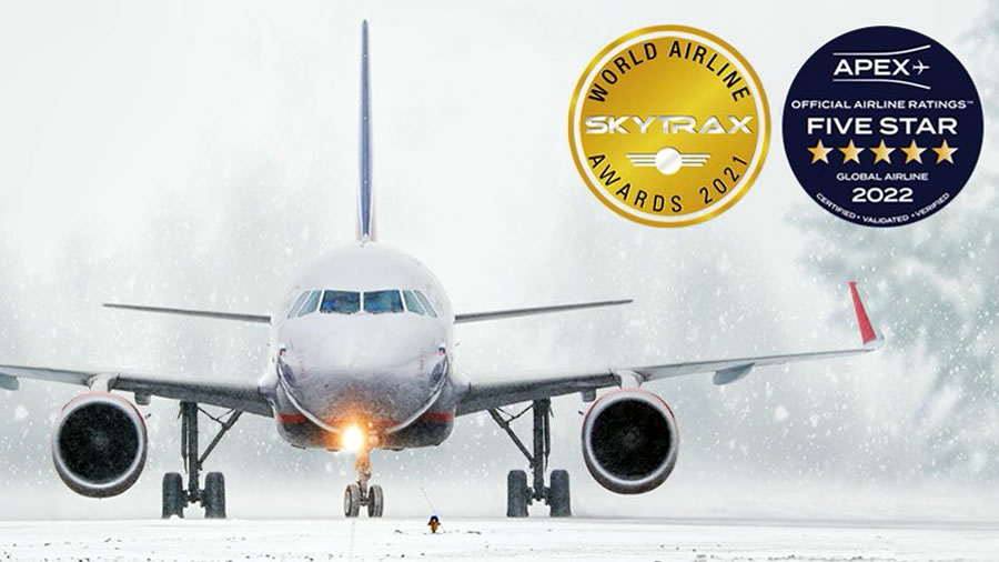-Aeroflot ha sido galardonada con la más alta calificación de seguridad de aerolíneas COVID-19-