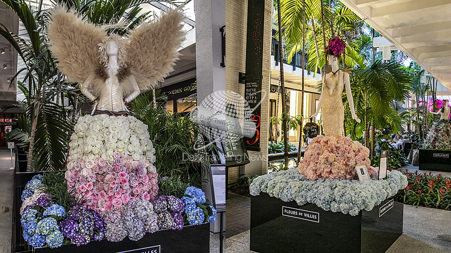 -Bal Harbour Village, Miami, festeja el mes de la mujer con la impresionante muestra floral-