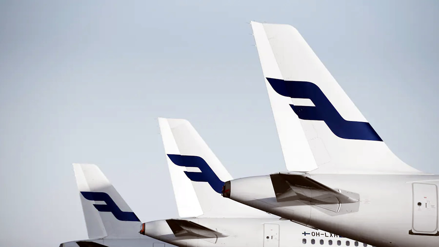 -Finnair negocia sobre las licencias de sus empleados, resultado del cierre del espacio aéreo ruso-