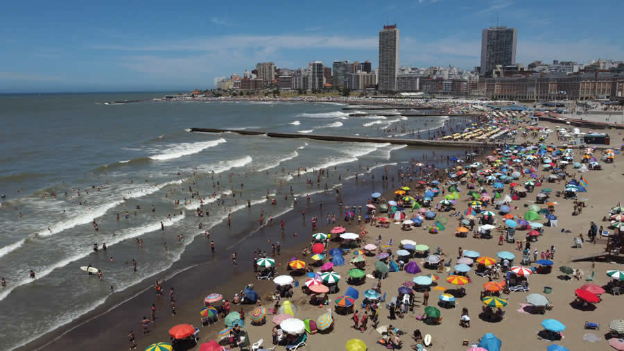 -3.412.761 turistas visitaron Mar del Plata durante el verano 2021-2022-