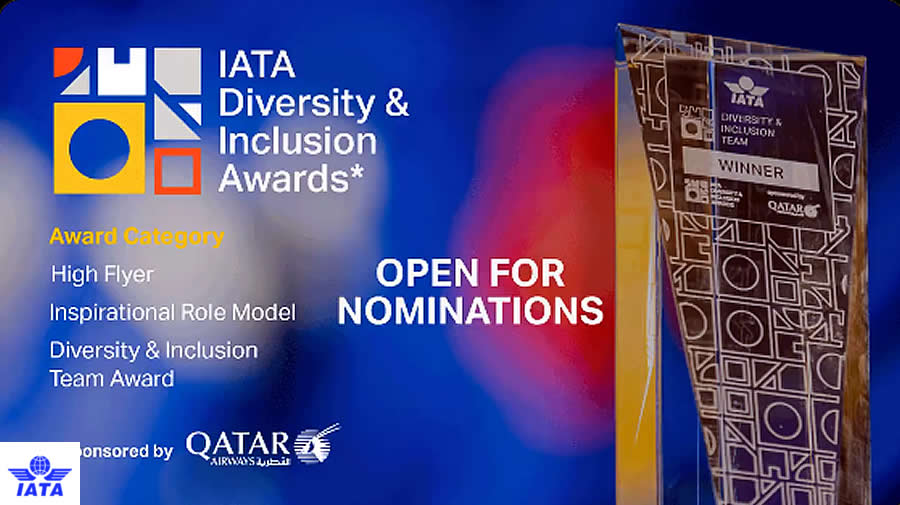 -IATA abre el período de nominación para los Premios IATA a la Diversidad e Inclusión 2022-